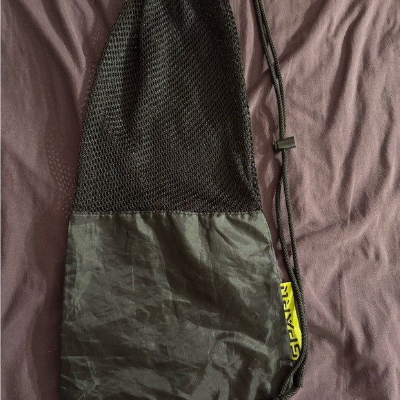 Nike Black Mesh Drawstring Backpack - Picture 3 of 3